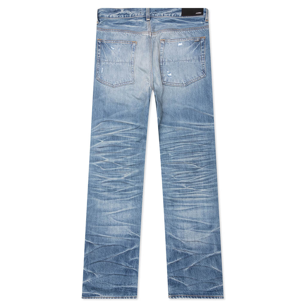 Pleated Denim Straight MX1 Jean - Honeycomb Indigo - Image 2
