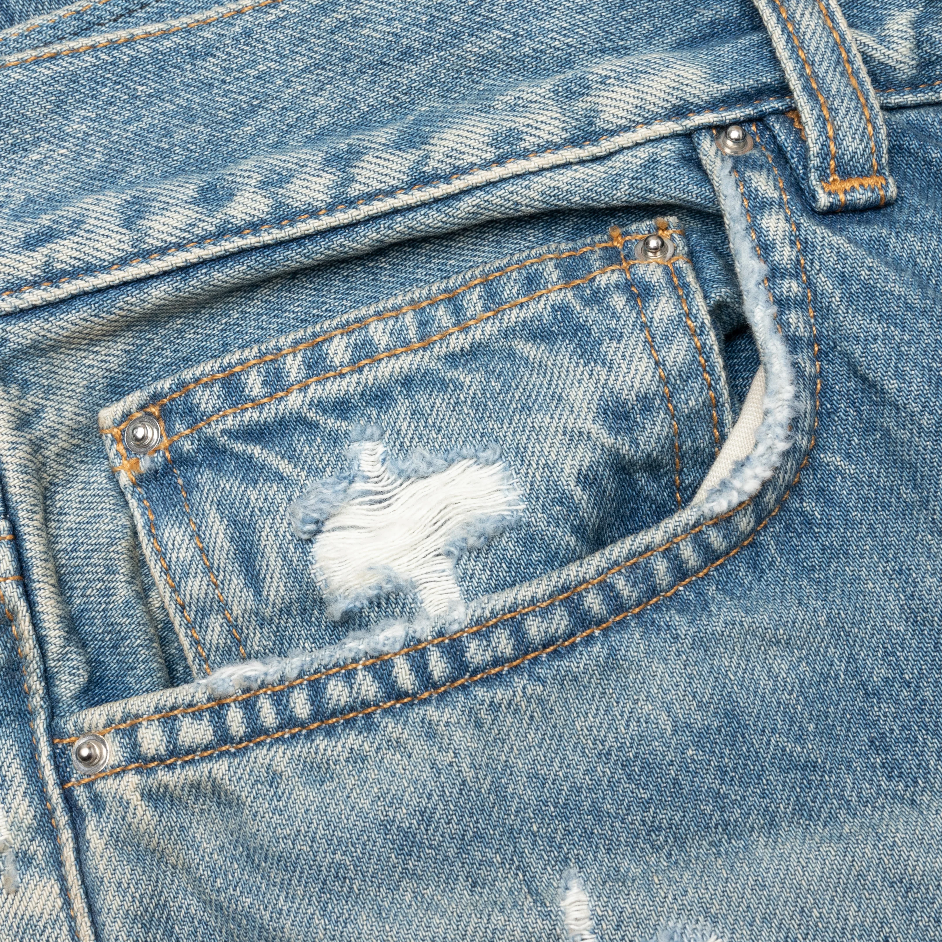 Released Hem Straight Jean - Crafted Indigo - Image 3