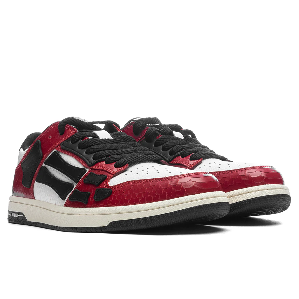 Snake Skel Top Low - Red - Image 2