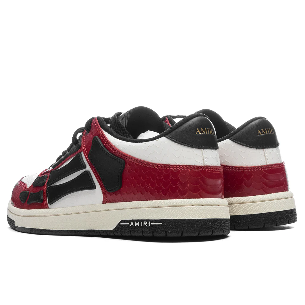 Snake Skel Top Low - Red - Image 3