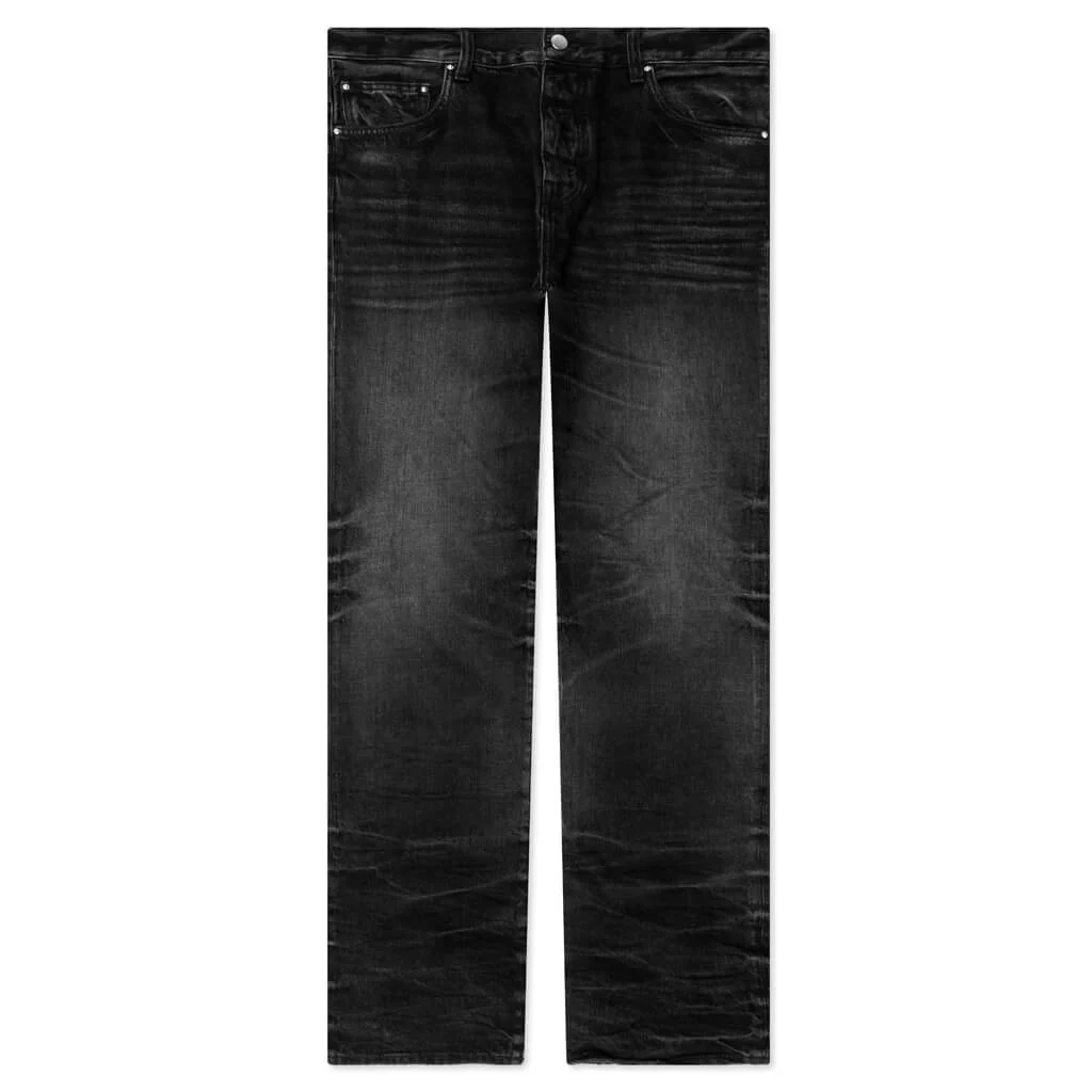 Stack Straight Jean - Faded Black