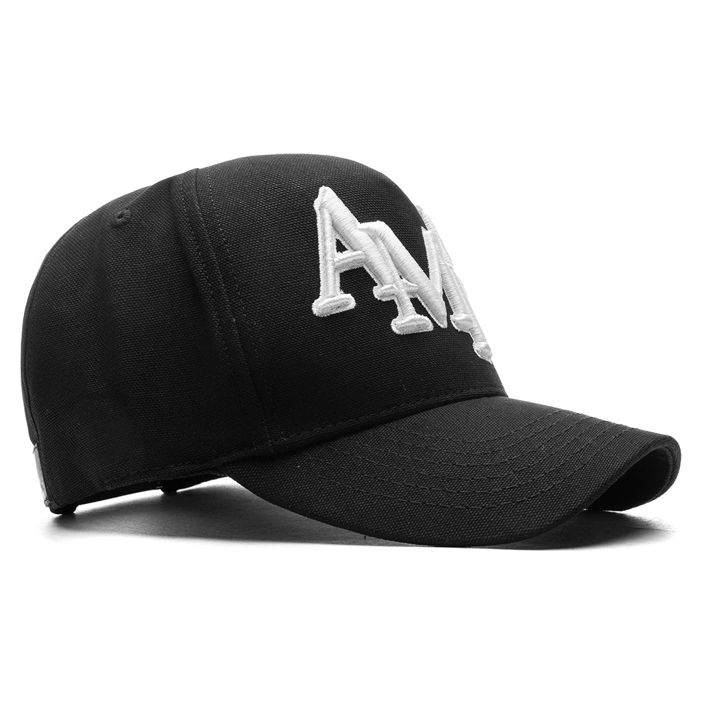 Staggered Amiri Canvas Hat - Black - Image 3