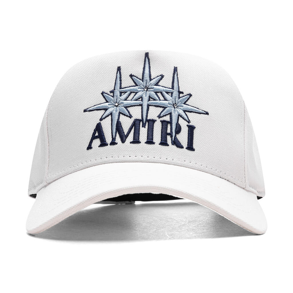 Amiri Starburst Canvas Hat - Ivory