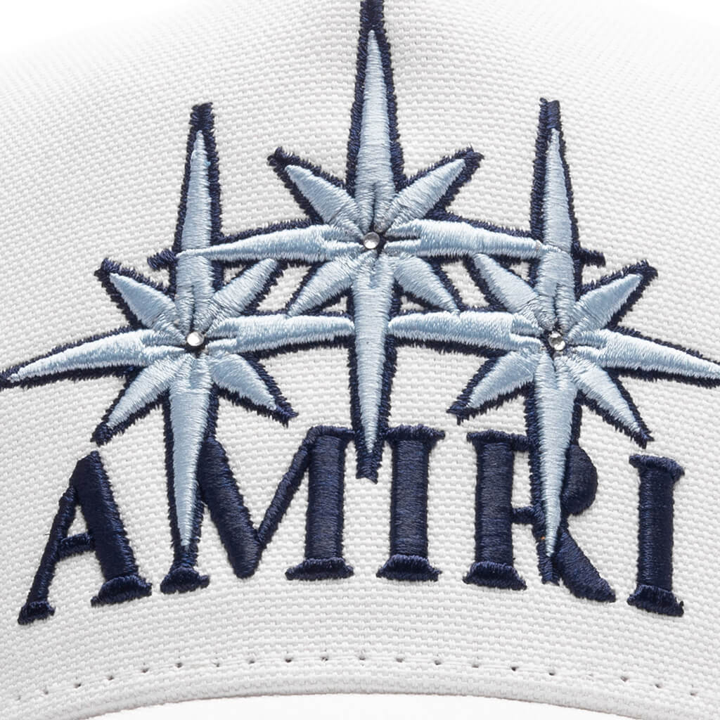 Amiri Starburst Canvas Hat - Ivory - Image 2