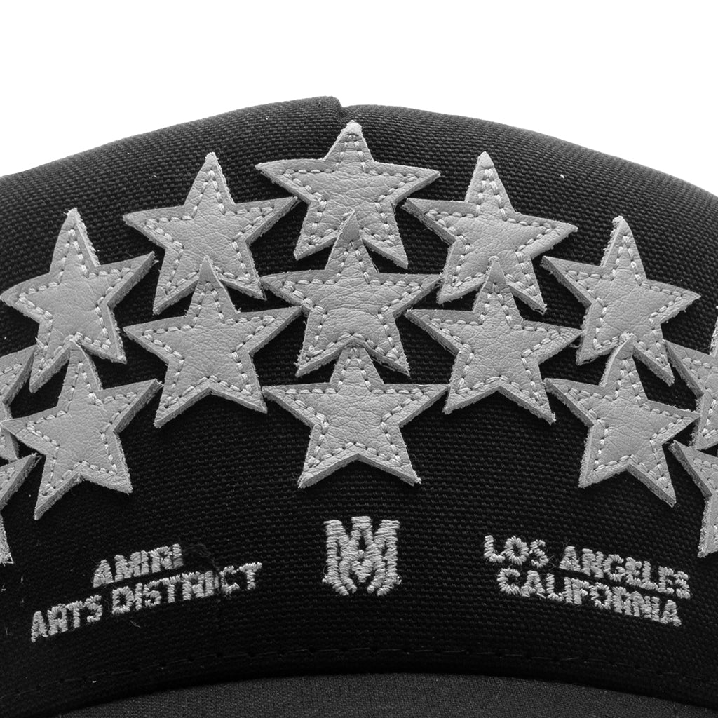 Stars Trucker Hat - Black - Image 2