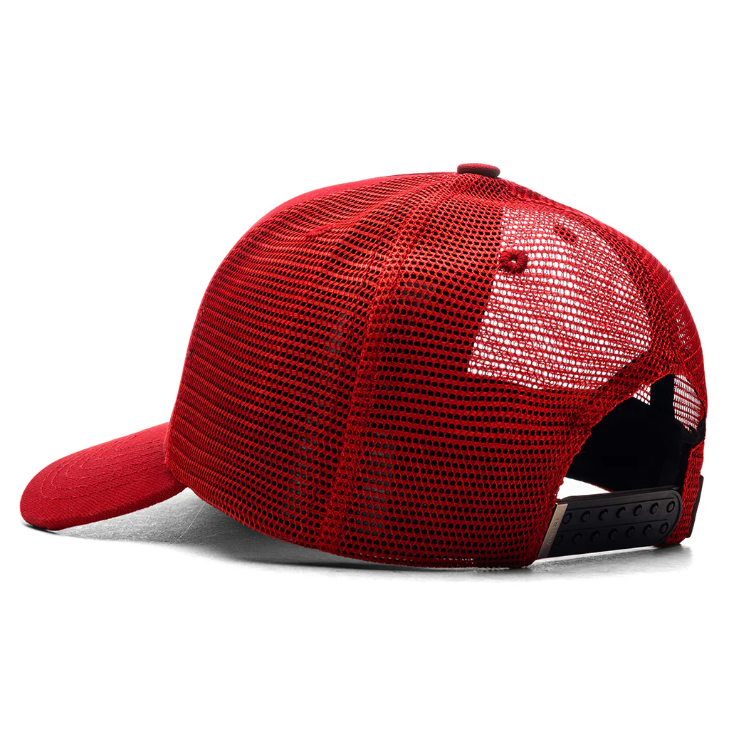 Stars Trucker Hat - Red - Image 4