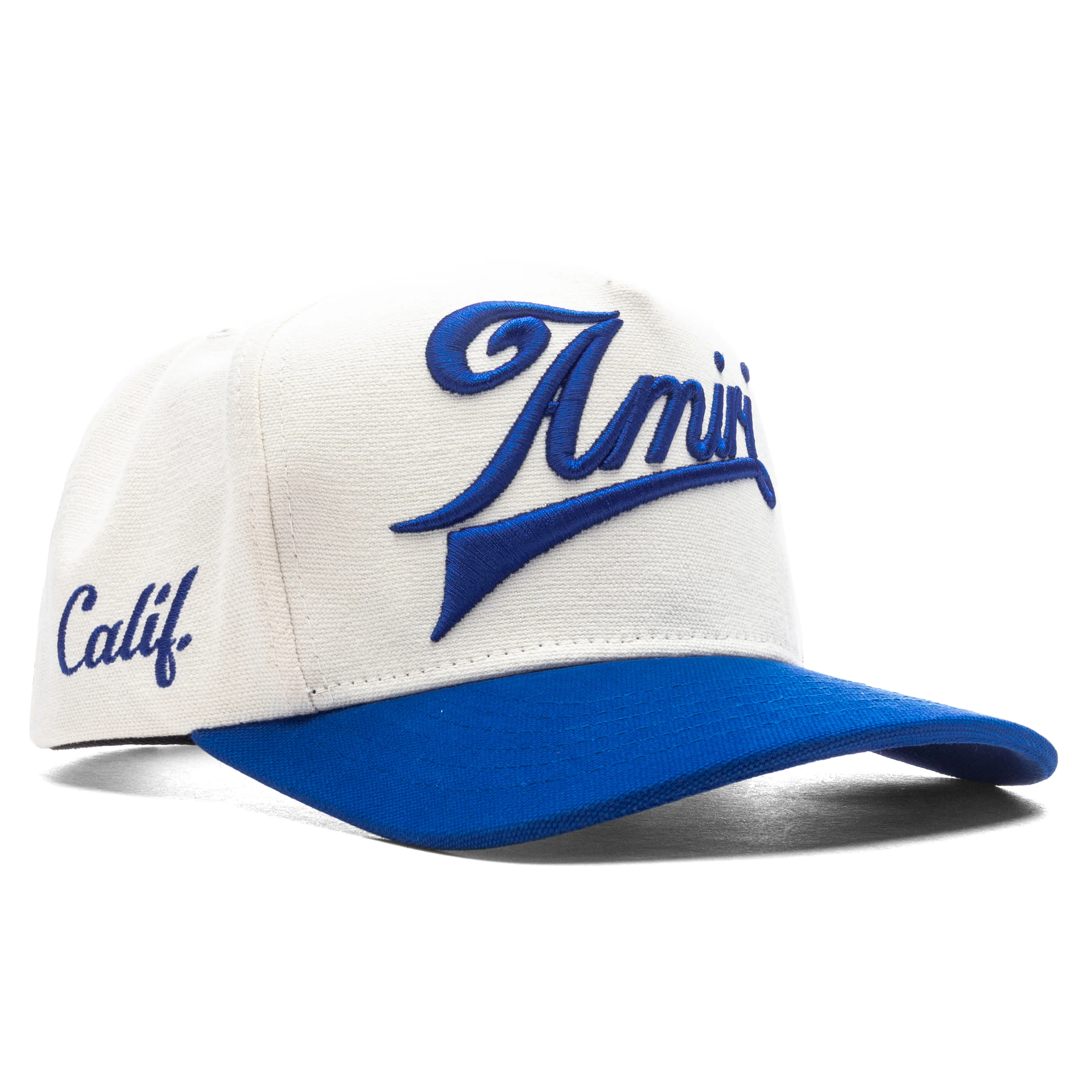 Two Tone Canvas Hat - True Blue - Image 3