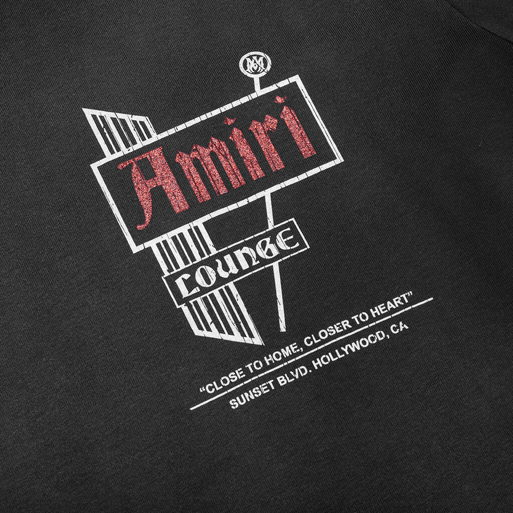 Vintage Amiri Lounge Tee - Black - Image 3