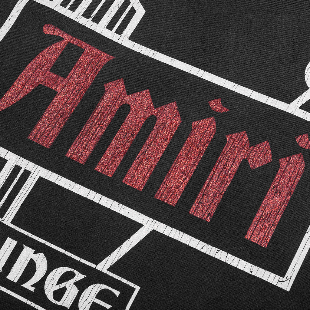 Vintage Amiri Lounge Tee - Black - Image 4