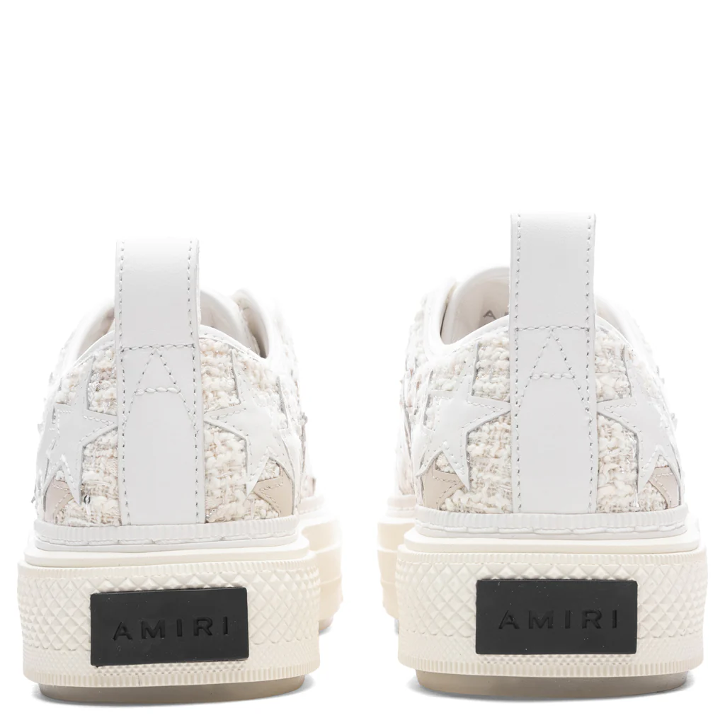 Women's Boucle Stars Court Low - Alabaster - Image 4