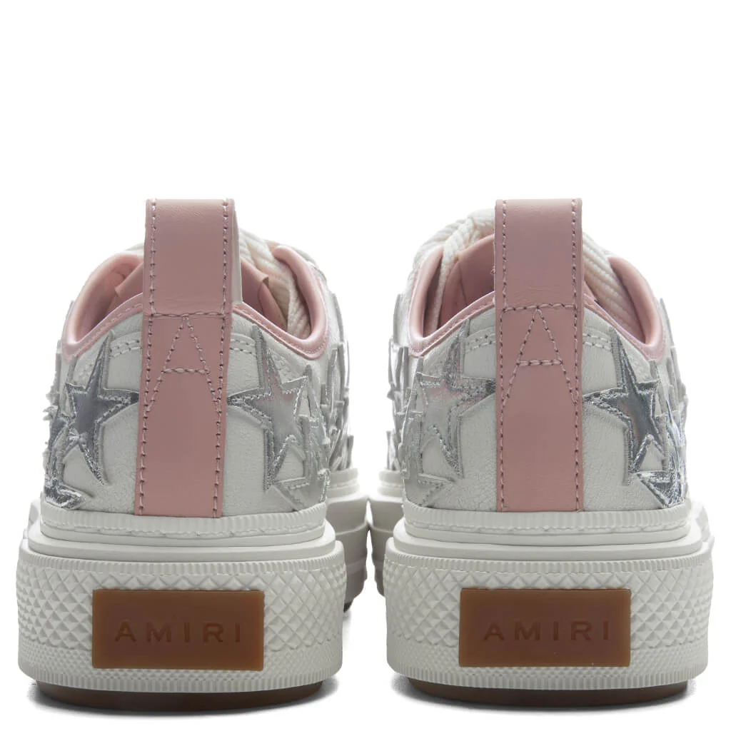 Women's Metallic Stars Court Low - Pink - Image 4