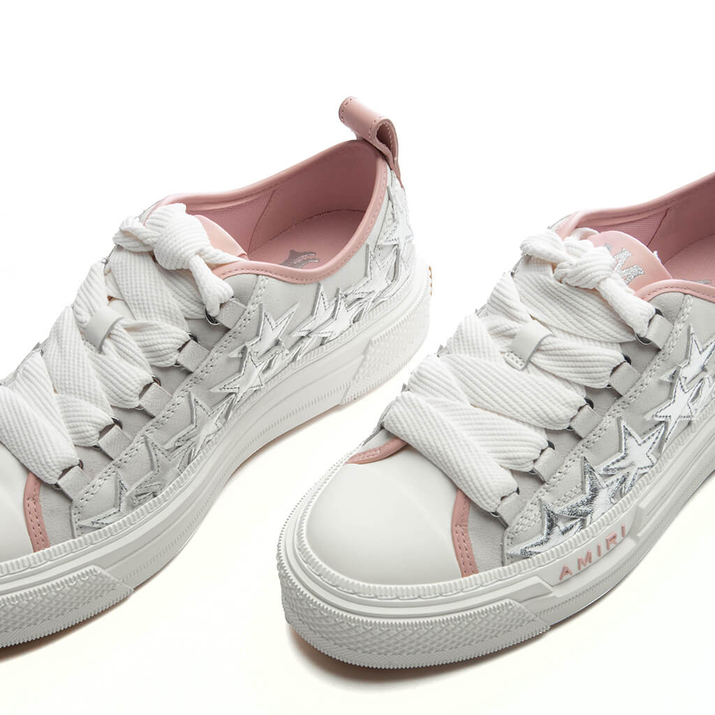 Women's Metallic Stars Court Low - Pink - Image 5