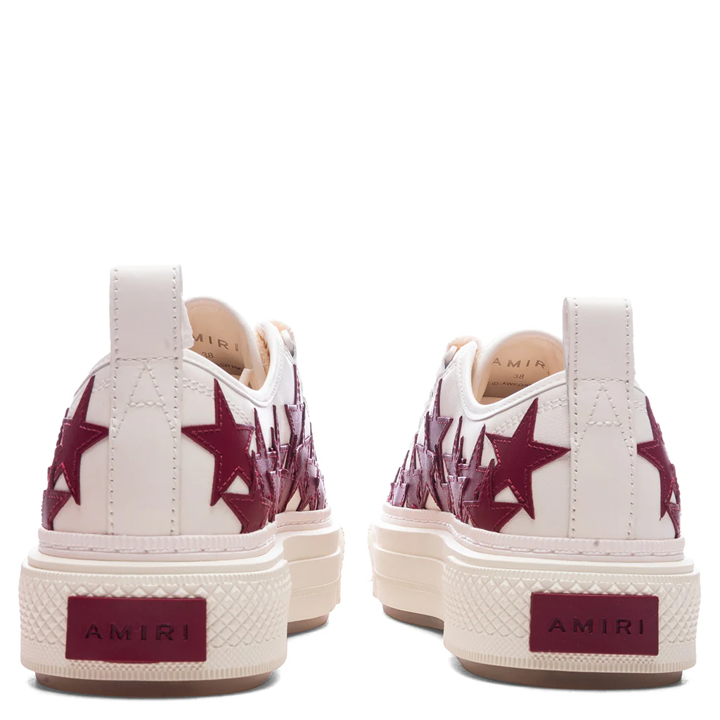 Women's Stars Court Low - Deep Red - Image 4