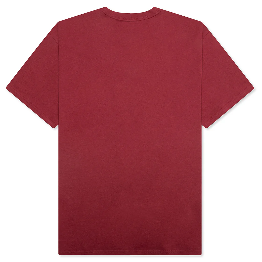 Amour Pocket S/S T-Shirt - Tuscany/White - Image 2