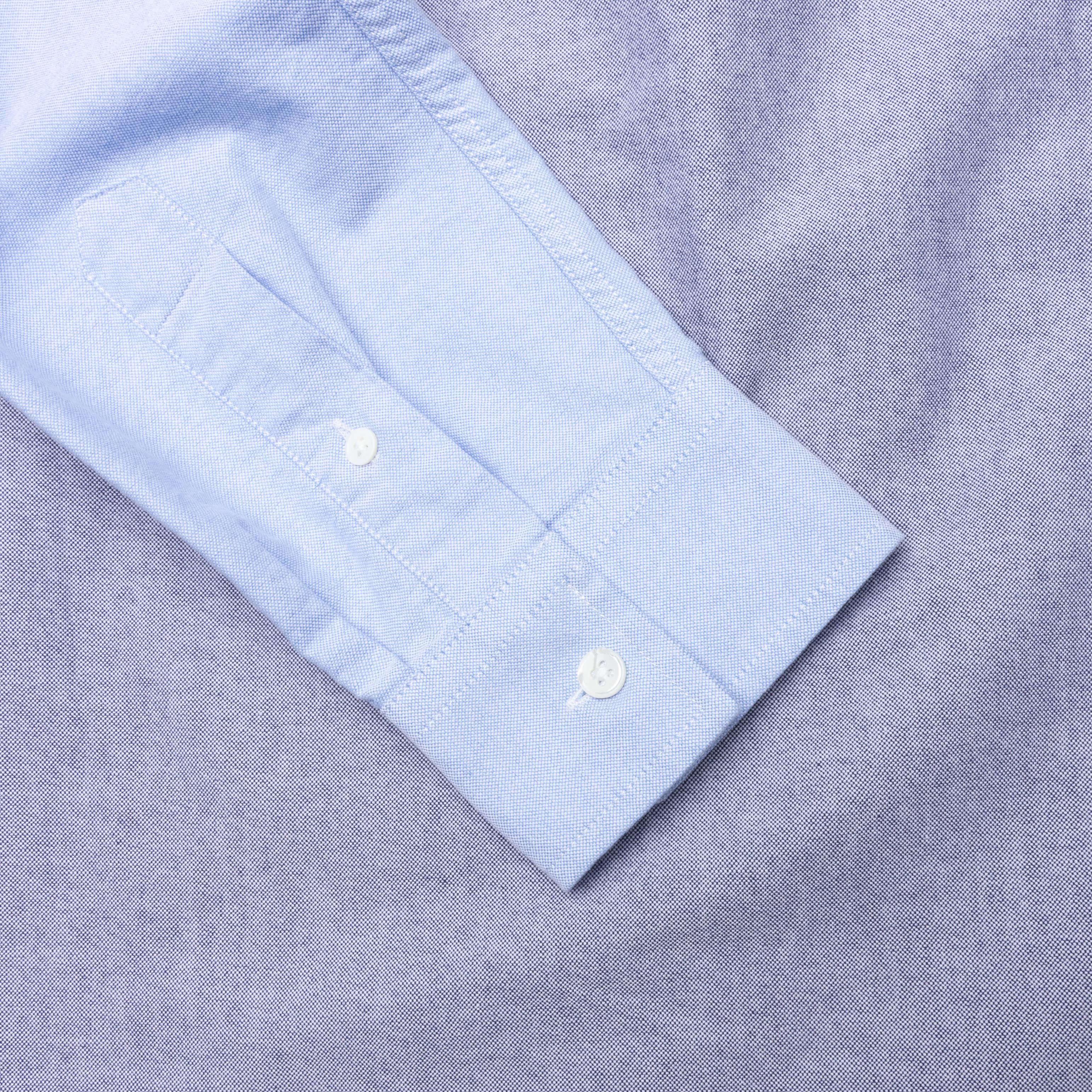 Anchor Classic Fit Patchwork Shirt - Blue - Image 4