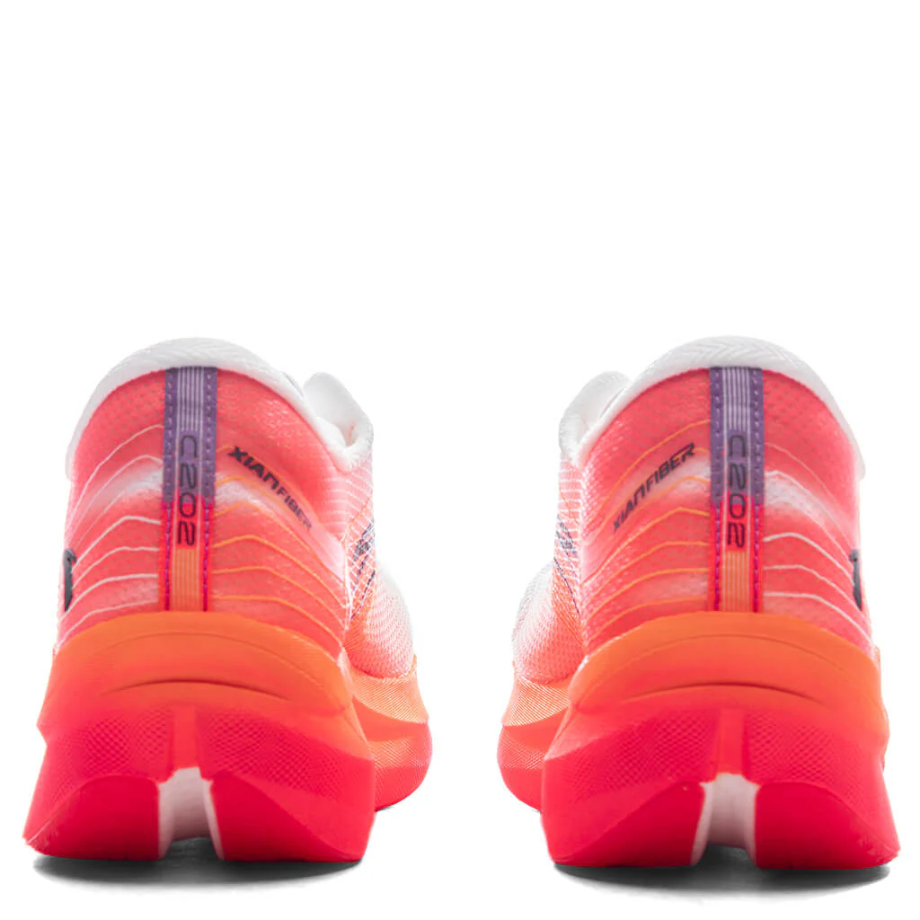 C202 6 - White/Red/Orange - Image 4