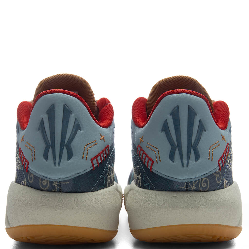 ANTA x Sneaker Politics KAI 3 'Patchwork' - Sky Blue/Off White/Khaki - Image 4