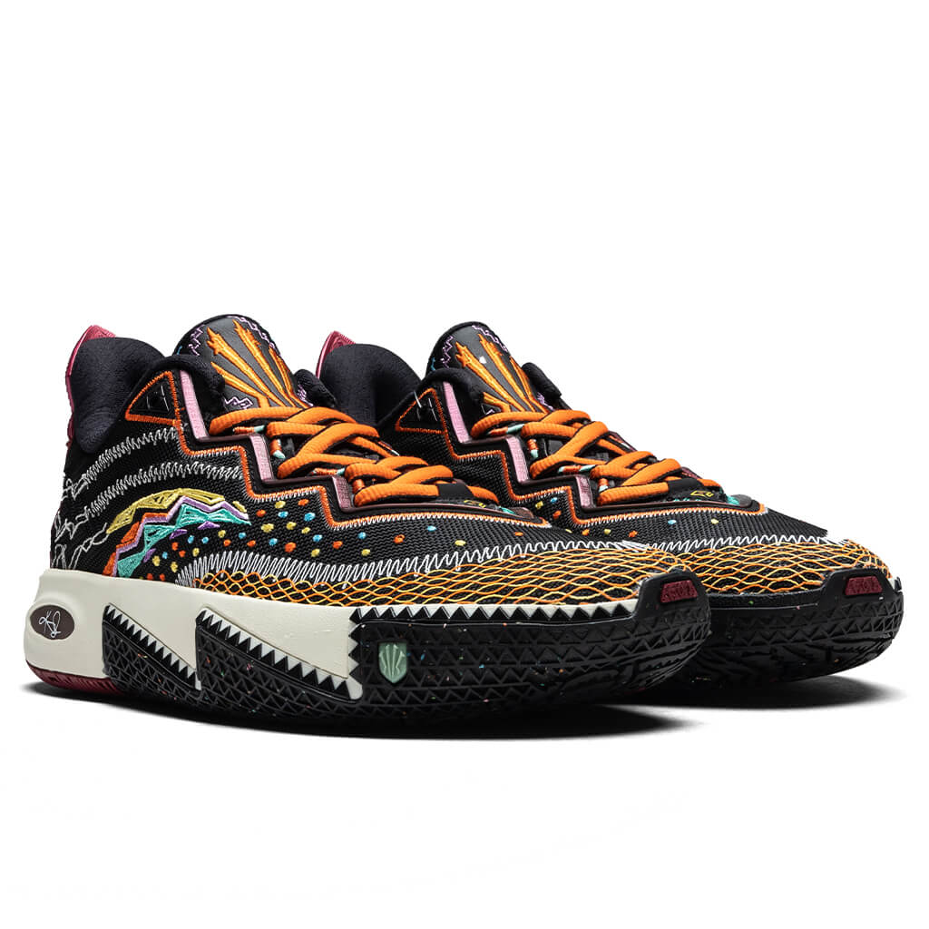 ANTA x Kyrie Irving Kai 2 'Solar Return' - Black/Green/Orange - Image 2