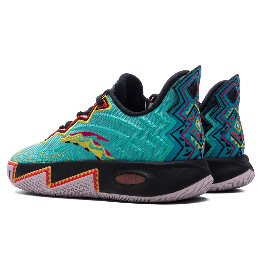 ANTA x Kyrie Irving Kai 2 'Retro 90' - Green/Black/Blue - Image 3