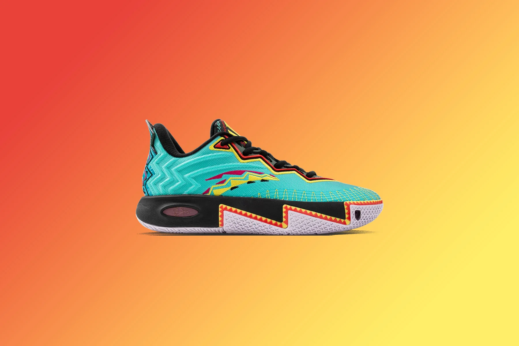 ANTA x Kyrie Irving Kai 2 'Retro 90' - Green/Black/Blue - Image 5