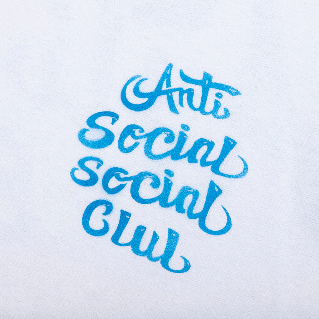 Airbrush Mind Games Tee - White - Image 4