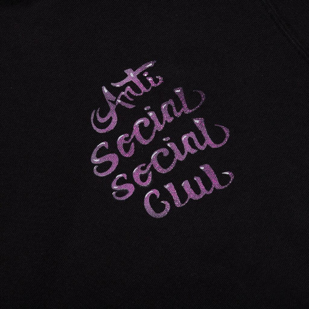 Airbrushed Hoodie - Black - Image 4