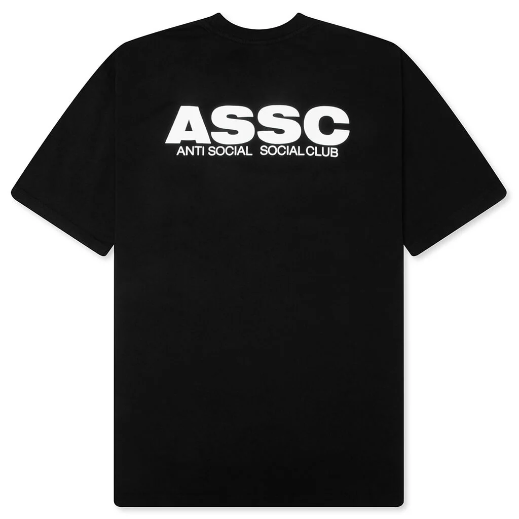ASSC Puff Tee - Black - Image 2
