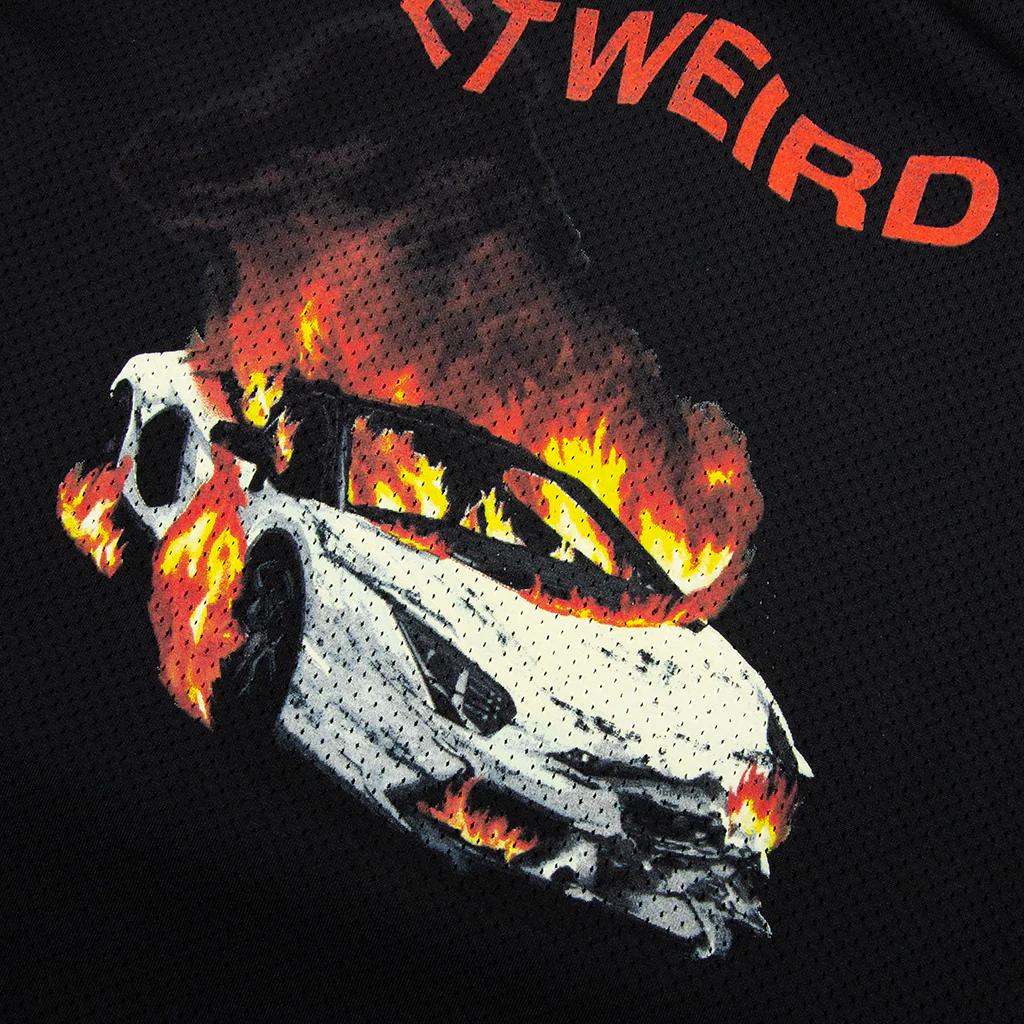 Burnout Basketball Jersey - Black - Image 3