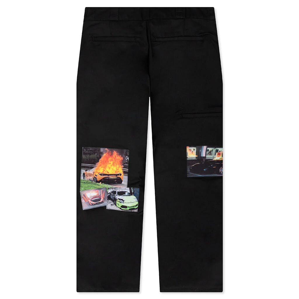 Burnout Work Pant - Black - Image 2