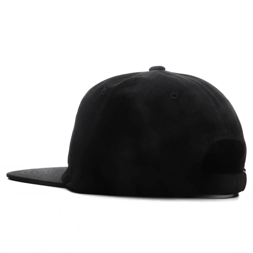 'Cancelled' Paint Snapback - Black - Image 4