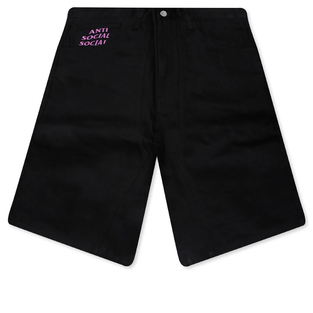 Chainstitch Carpenter Shorts - Black