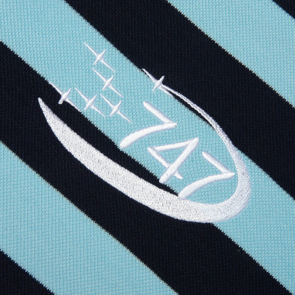 Devilish Polo - Blue Stripe - Image 3