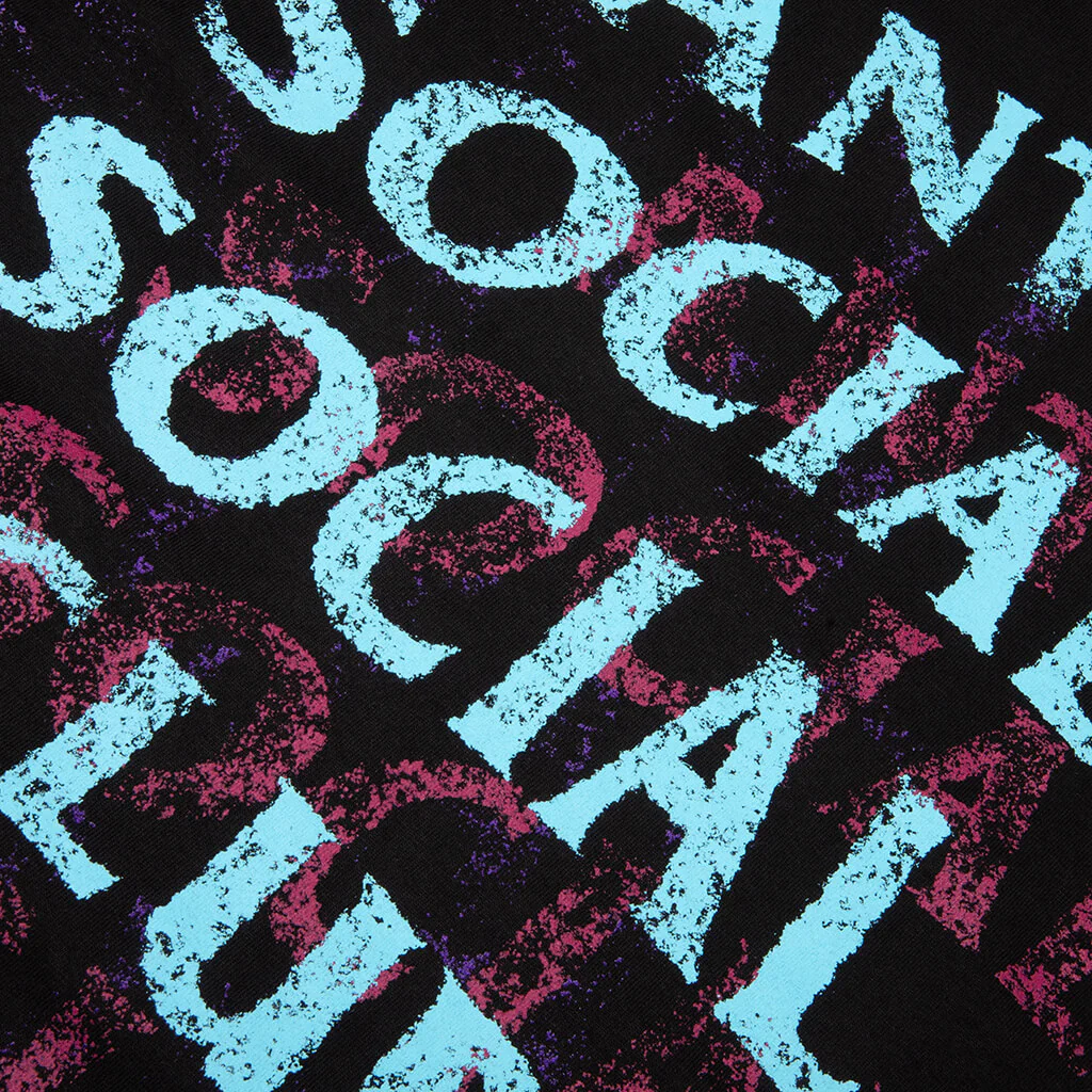 Distressed Tee - Black - Image 4