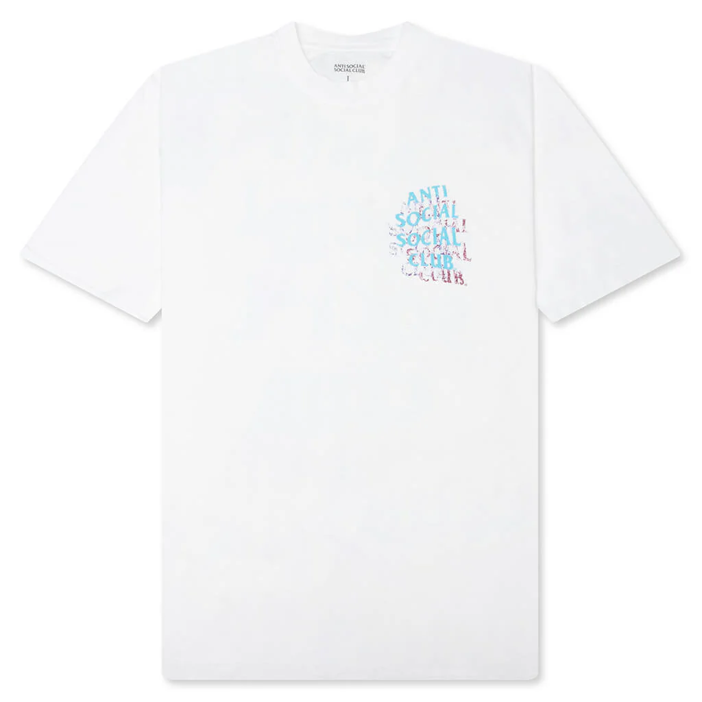 Distressed Tee - White
