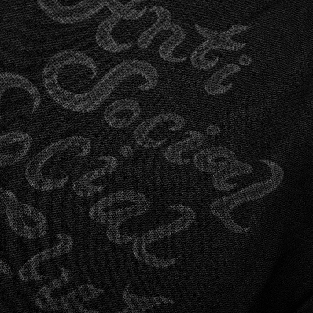 Laser Etched Jeans - Black - Image 4