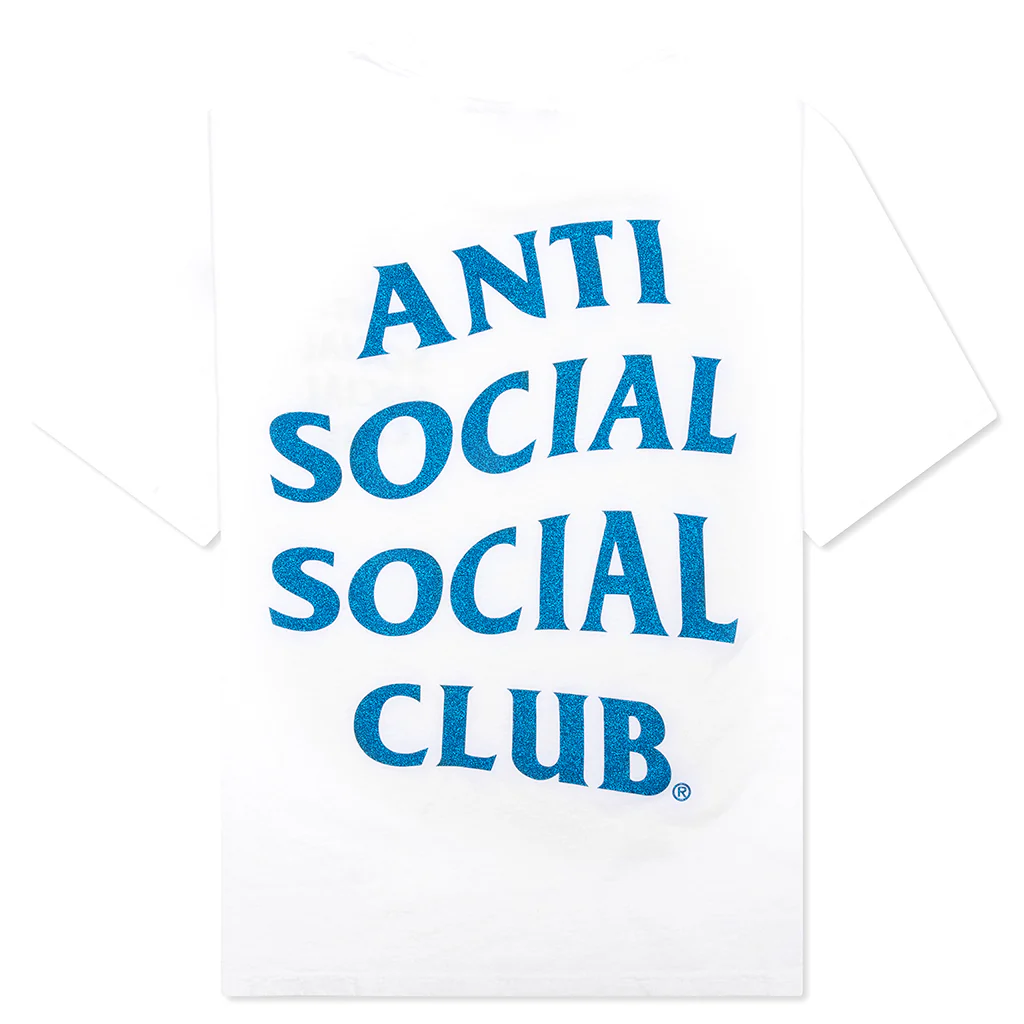 Mind Games Glitter Tee - White - Image 2