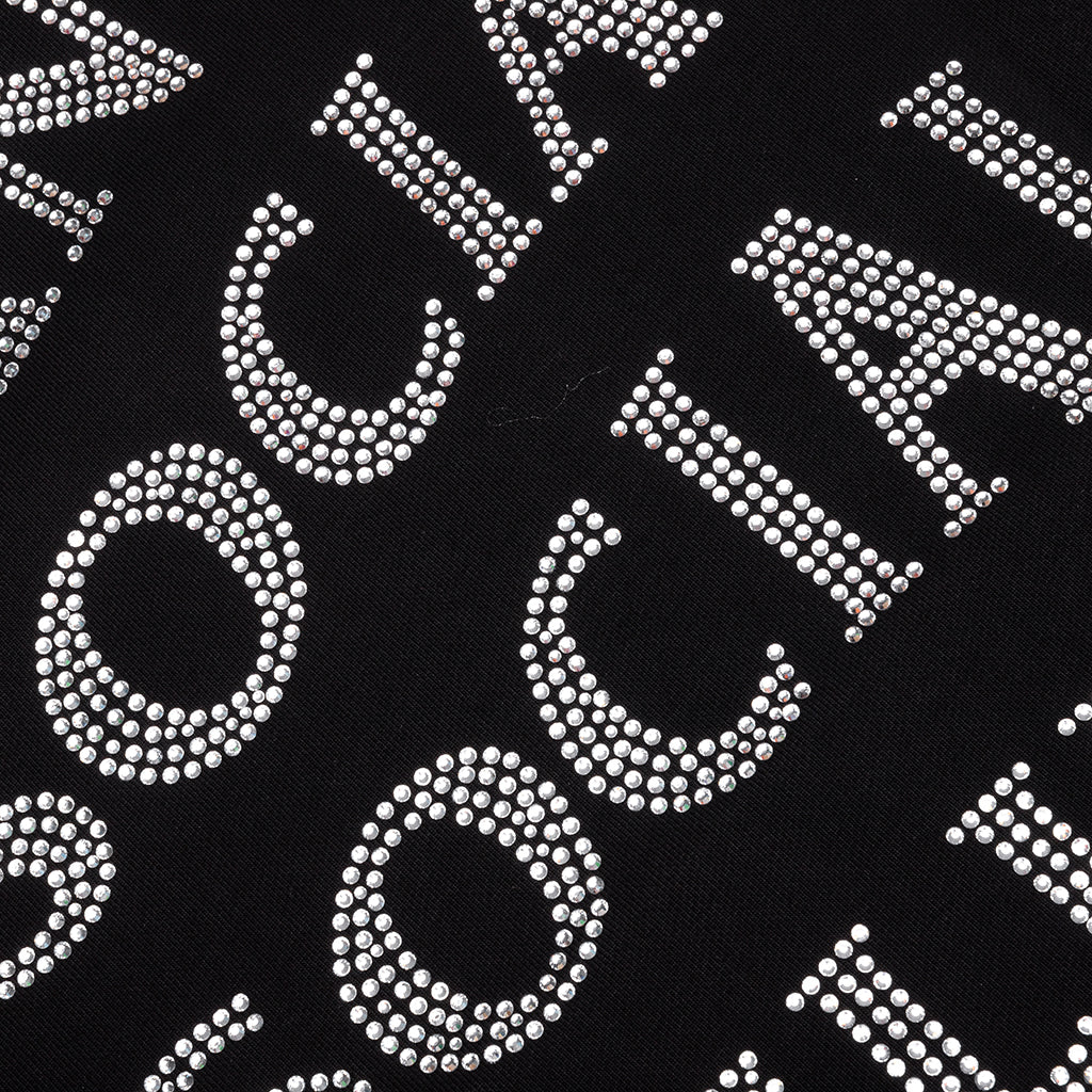 Mind Games Rhinestone Hoodie - Black - Image 5