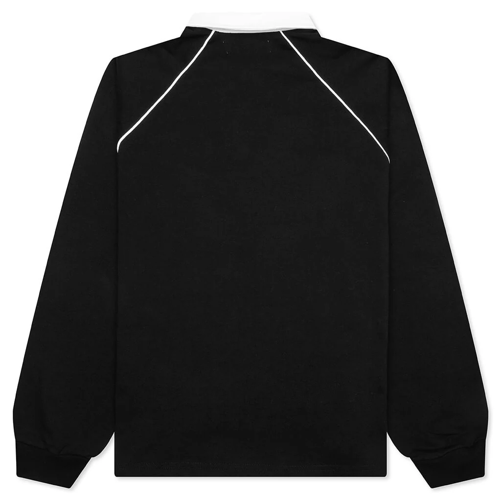 Rugby Polo - Black - Image 2
