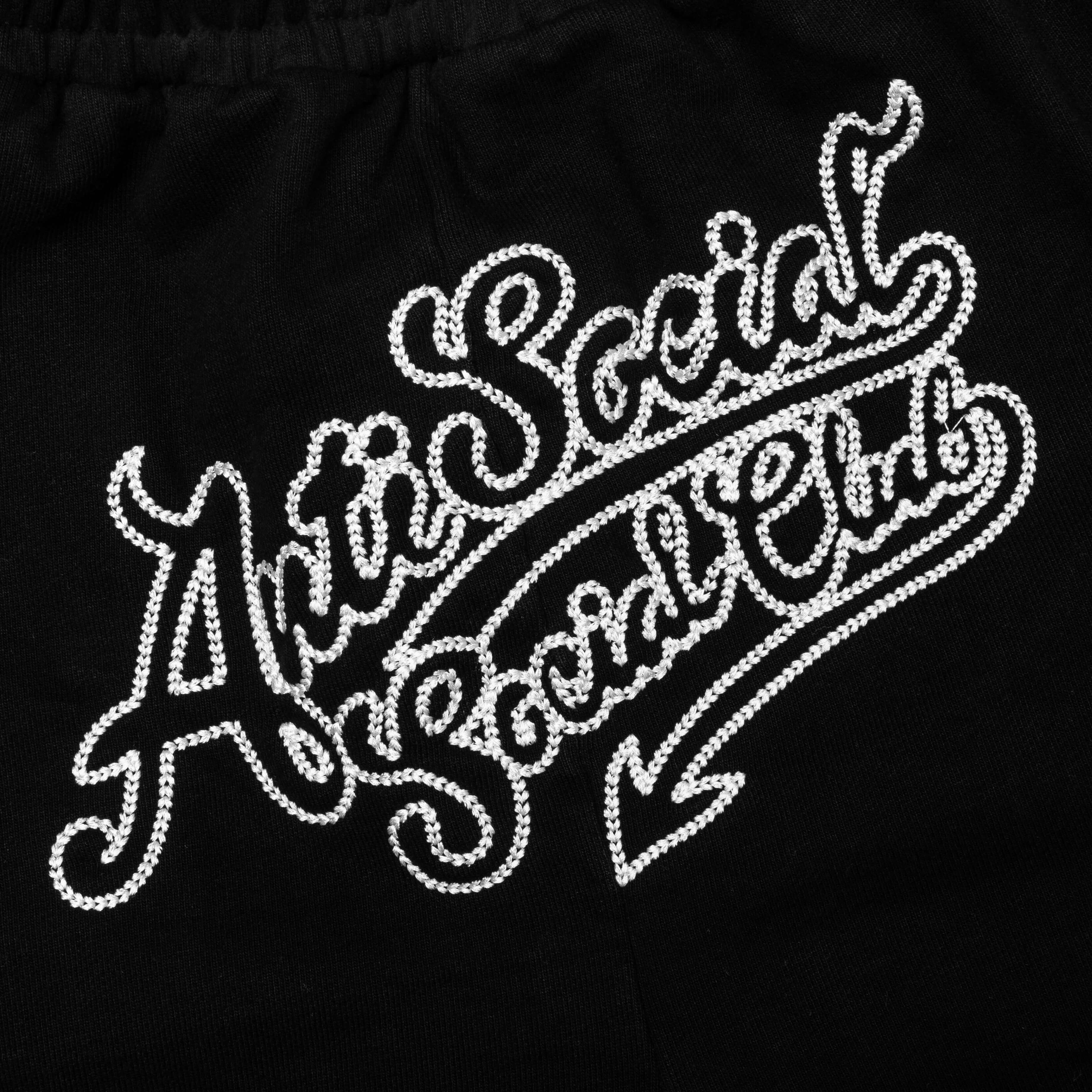 Script Club Sweatpant - Black - Image 4