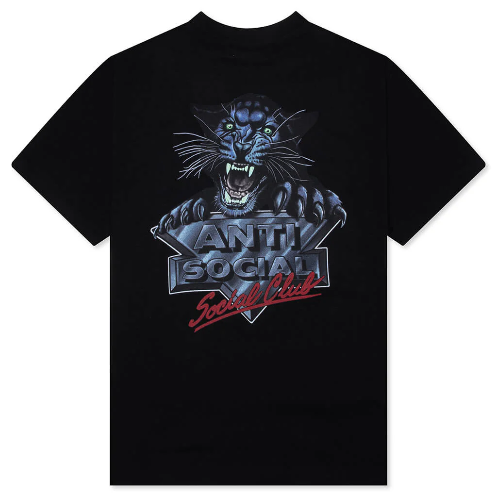 Snow Cat Tee - Black - Image 2