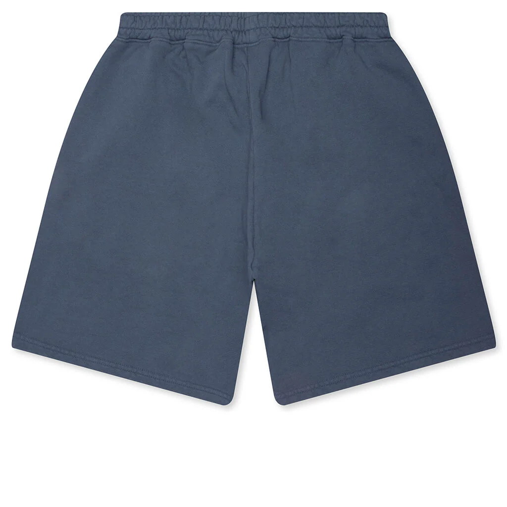 'Tonkatsu' Boro Wave Shorts - Indigo - Image 2