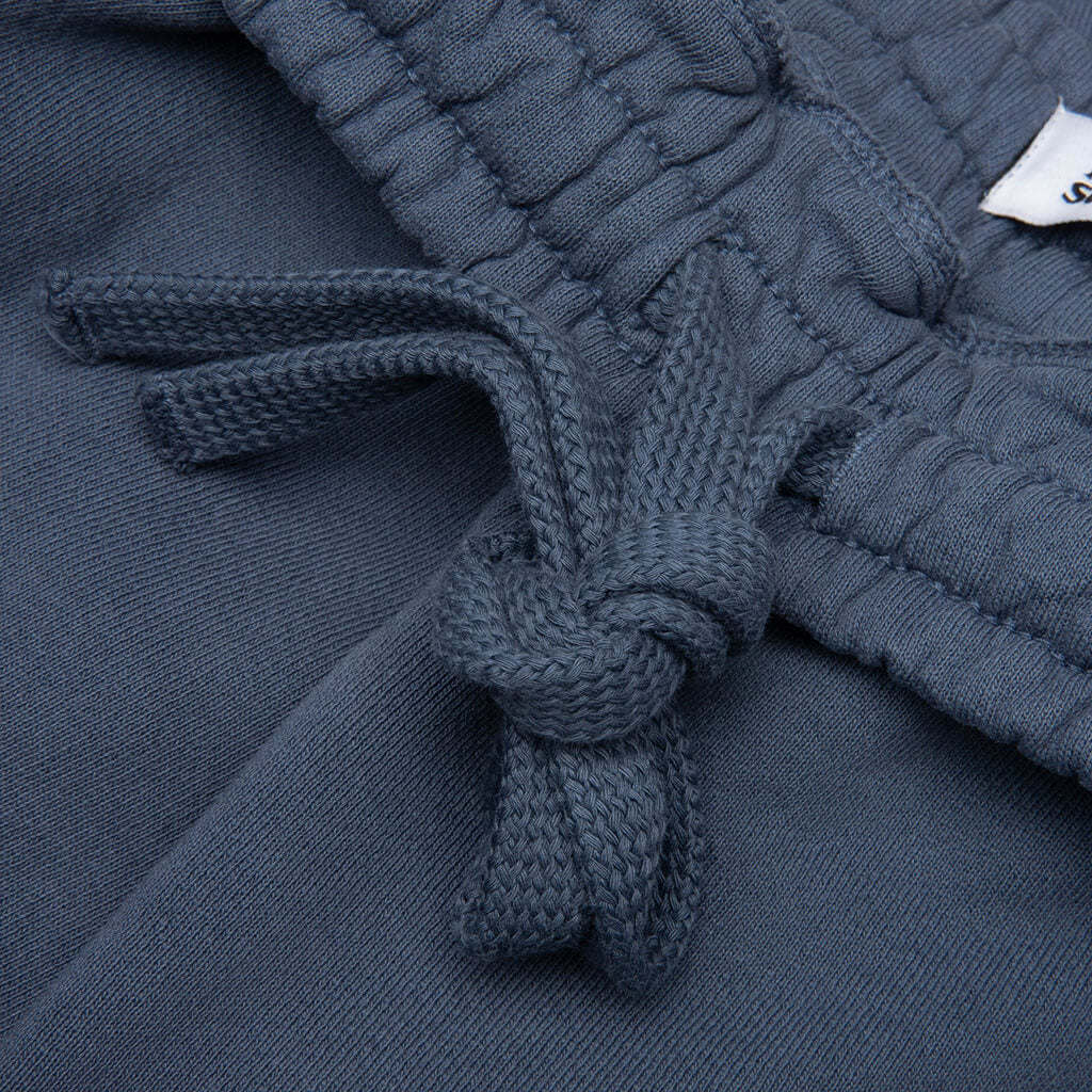 'Tonkatsu' Boro Wave Shorts - Indigo - Image 3
