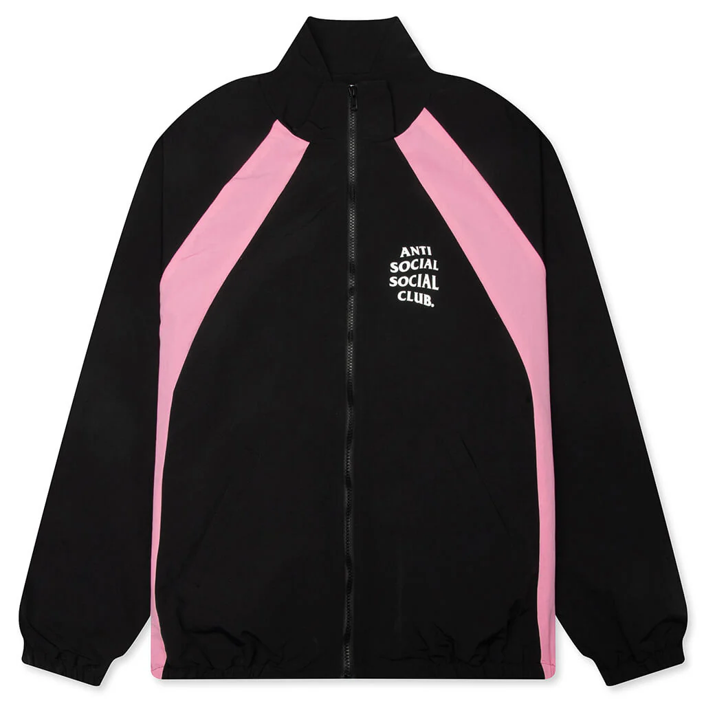 Track Jacket - Black/Pink