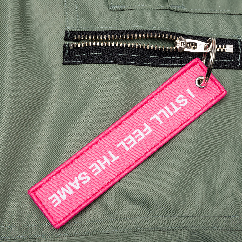 Welcome To The Club Ma-1 Jacket - Olive - Image 3