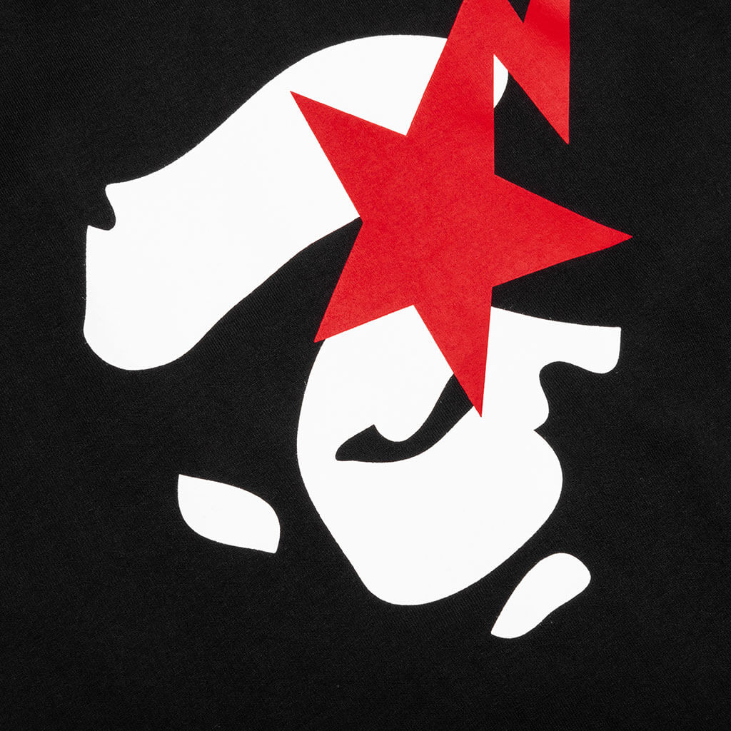 Ape Face Sta Tee - Black - Image 5