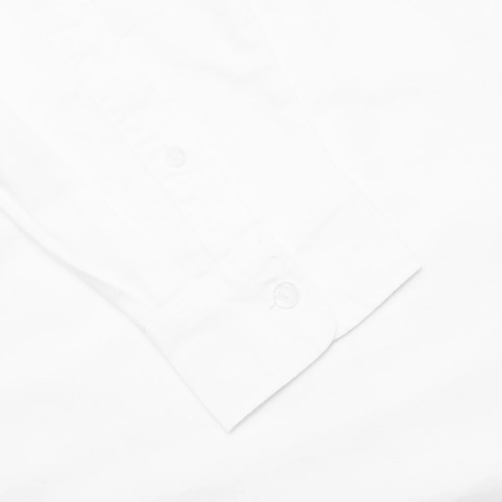 Ape Head One Point Oxford Shirt - White - Image 6