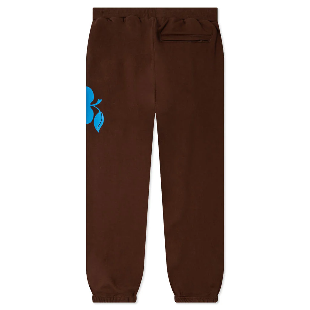 Apple Logo Sweatpant - Chocolate - Image 2