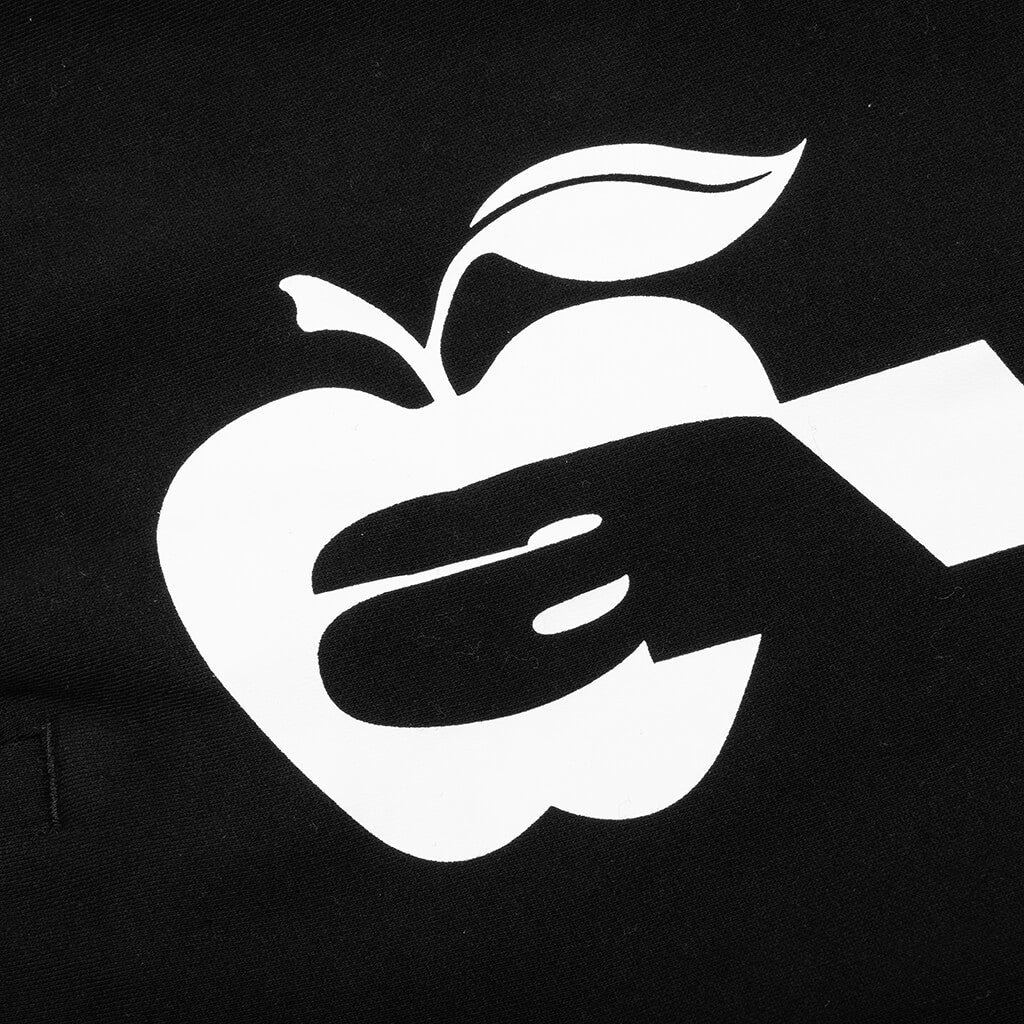 Apple Logo Sweatpant - Washed Black - Image 3
