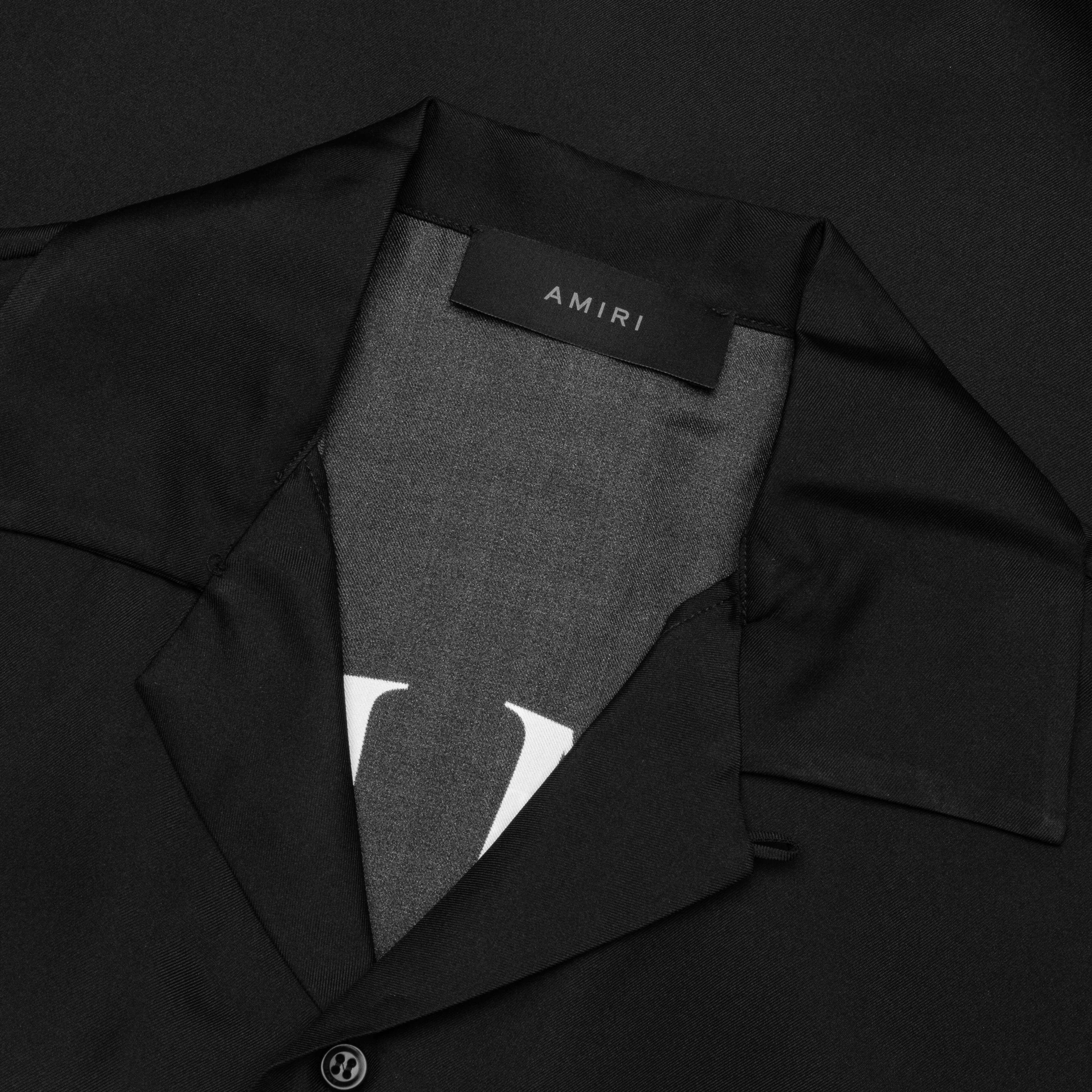 Arts District Silk Shirt - Black - Image 3