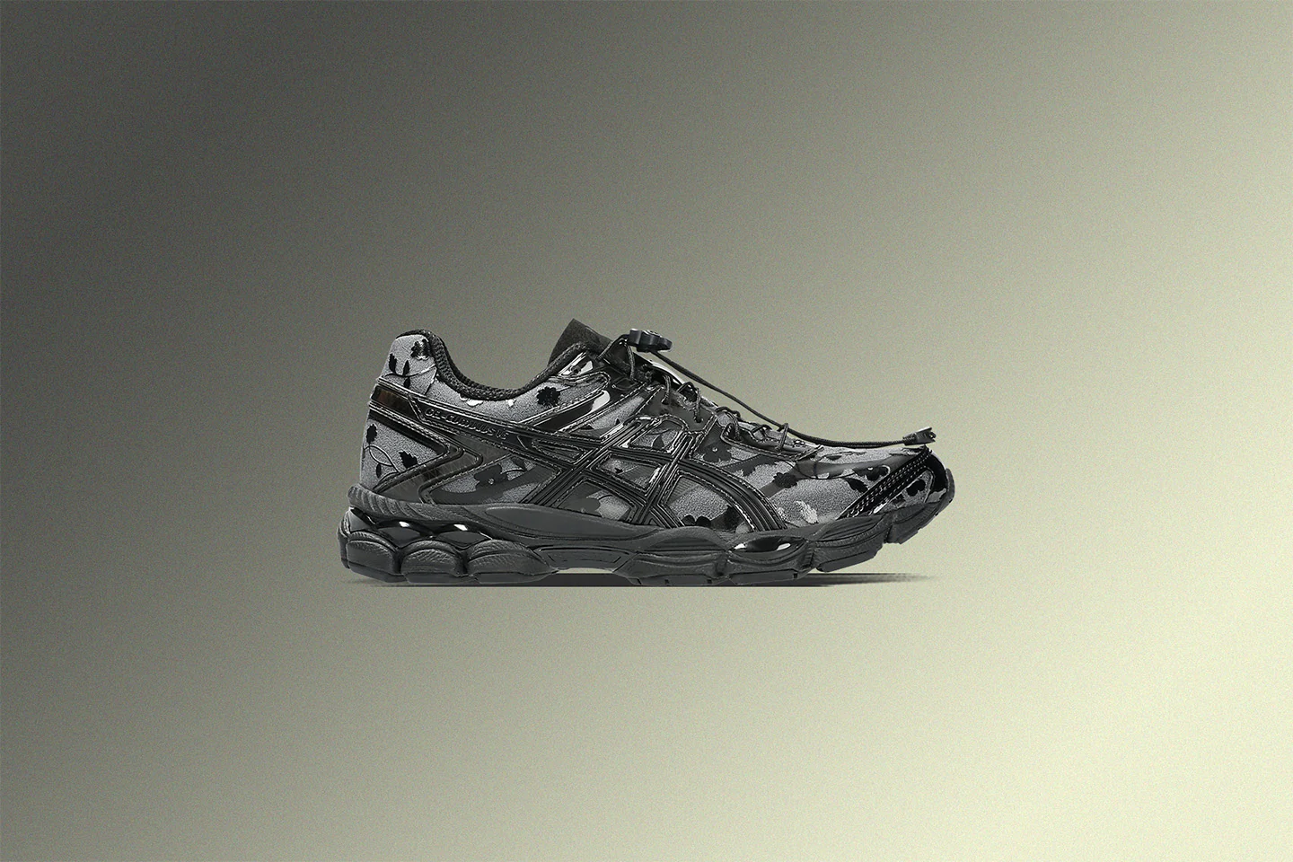 ASICS x Cecilie Bahnsen Gel-Cumulus 16 SSCB - Black/Black - Image 2
